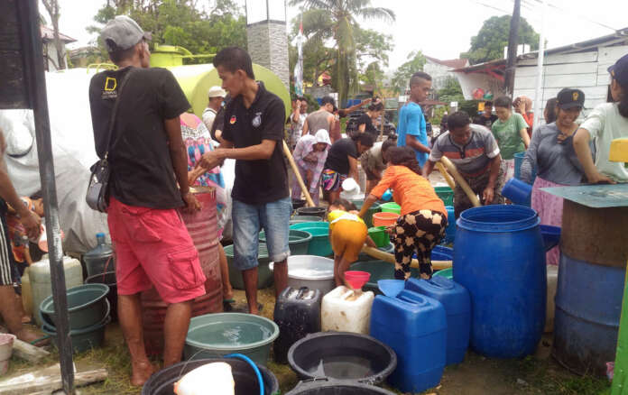 Maluku Alami Krisis Air Bersih